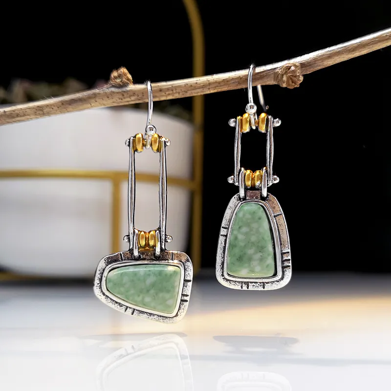 Green Earrings