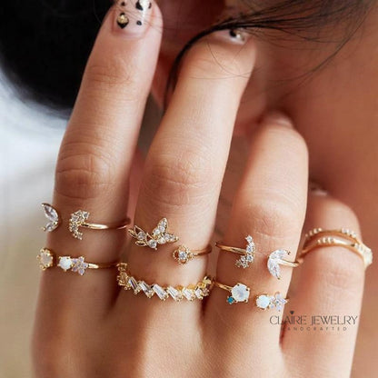 Unique pack with 8 to 12 rings